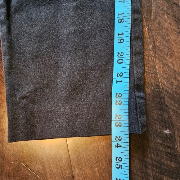 The Essential Slim By Anthropologie Ankle Pants, Black, Size 14, EUC - Picture 10 of 10